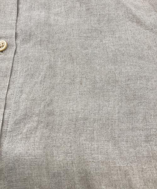 journal standard luxe（ジャーナルスタンダード ラックス）JOURNAL STANDARD LUXE (ジャーナルスタンダード ラックス) 60 リネンレギュラーカラーシャツ ベージュ サイズ:FREEの古着・服飾アイテム