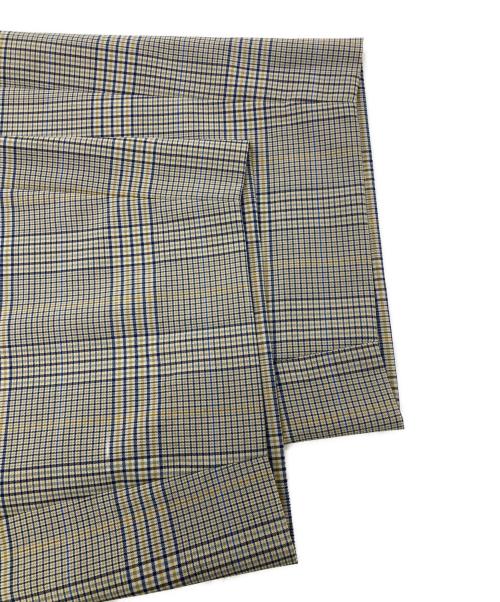 MARNI（マルニ）MARNI (マルニ) グレンチェックパンツ/25年モデル ブルー×イエロー サイズ:42の古着・服飾アイテム