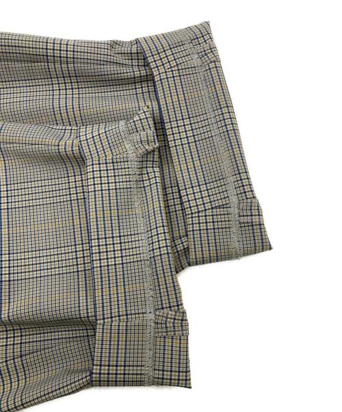 MARNI（マルニ）MARNI (マルニ) グレンチェックパンツ/25年モデル ブルー×イエロー サイズ:42の古着・服飾アイテム