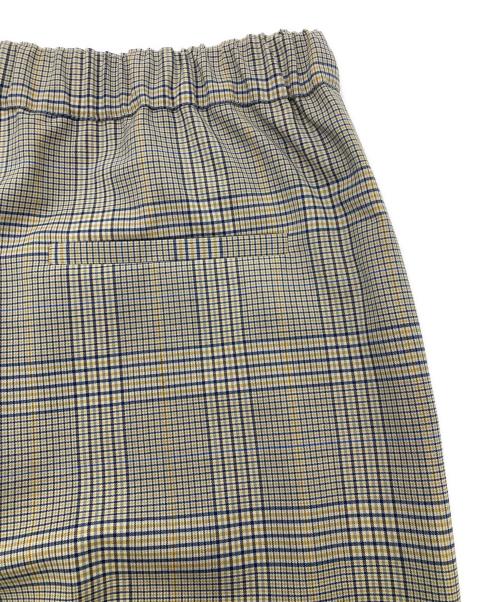 MARNI（マルニ）MARNI (マルニ) グレンチェックパンツ/25年モデル ブルー×イエロー サイズ:42の古着・服飾アイテム