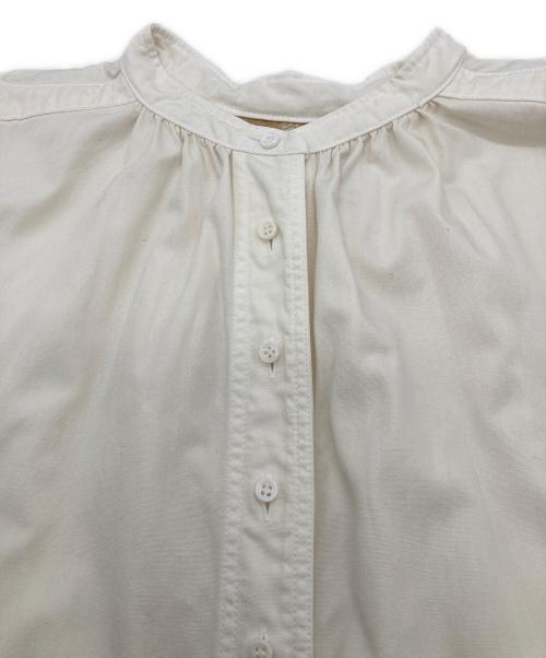 NIGEL CABOURN（ナイジェルケーボン）NIGEL CABOURN (ナイジェルケーボン) VINTAGE GATHER DRESS/ヴィンテージギャザードレス ベージュ サイズ:8の古着・服飾アイテム