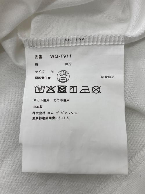 LEVI'S（リーバイス）LEVI'S COMME des GARCONS JUNYA WATANABE MAN eYe COMME des GARCONS JUNYAWATANABE MAN AD2025/Levi's Wネーム プリントTシャツ サイズ:Mの古着・服飾アイテム