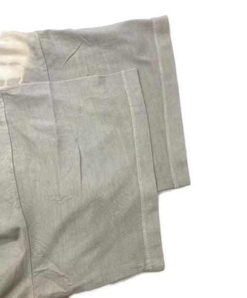 MM6 Maison Margiela（エムエムシックスメゾンマルジェラ）MM6 Maison Margiela (エムエムシックスメゾンマルジェラ) スマイリーデザインナンバリングロゴプリントＴシャツ ホワイト×ベージュ サイズ:16の古着・服飾アイテム