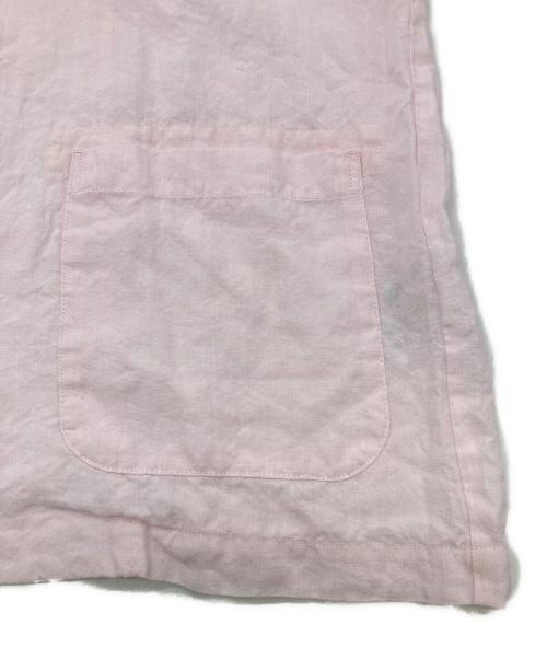 journal standard luxe（ジャーナルスタンダード ラックス）journal standard luxe (ジャーナルスタンダード ラックス) CLUEL リネンワッシャージャケット ピンク サイズ:FREEの古着・服飾アイテム