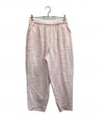 journal standard luxeジャーナルスタンダード ラックス）の古着「リネンワッシャーパンツ/26SS」｜ピンク