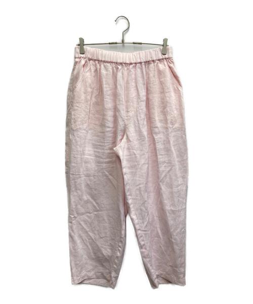 journal standard luxe（ジャーナルスタンダード ラックス）journal standard luxe (ジャーナルスタンダード ラックス) リネンワッシャーパンツ/26SS ピンク サイズ:FREEの古着・服飾アイテム