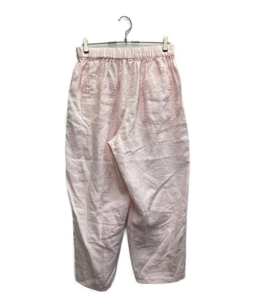 journal standard luxe（ジャーナルスタンダード ラックス）journal standard luxe (ジャーナルスタンダード ラックス) リネンワッシャーパンツ/26SS ピンク サイズ:FREEの古着・服飾アイテム