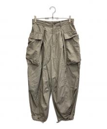 journal standard luxe（ジャーナルスタンダード ラックス）の古着「ミリタリークロス カーゴパンツ」｜カーキ