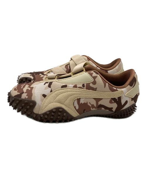PUMA（プーマ）PUMA (プーマ) PUMA MOSTRO CAMO ブラウン×ベージュ サイズ:24.5の古着・服飾アイテム