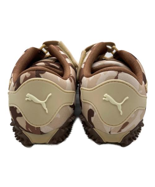PUMA（プーマ）PUMA (プーマ) PUMA MOSTRO CAMO ブラウン×ベージュ サイズ:24.5の古着・服飾アイテム