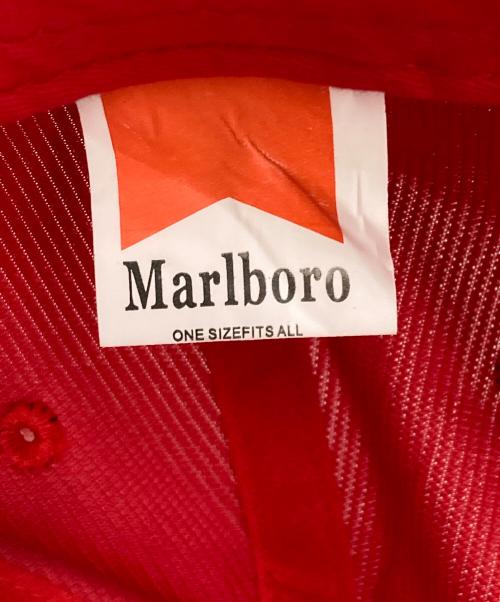 marlboro（マルボロ）Marlboro (マルボロ) コーデュロイキャップ レッド サイズ:FREEの古着・服飾アイテム