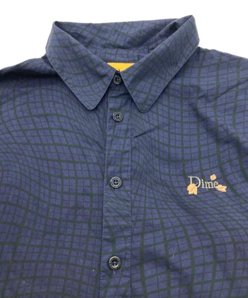 Dime（ダイム）Dime (ダイム) Montreal Point Leaf Logo Shirt ネイビー サイズ:Mの古着・服飾アイテム