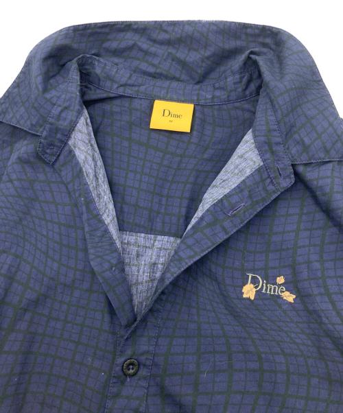 Dime（ダイム）Dime (ダイム) Montreal Point Leaf Logo Shirt ネイビー サイズ:Mの古着・服飾アイテム