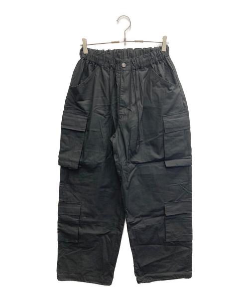 Ballsy.Brothers（ボールジーブラザーズ）Ballsy.Brothers (ボールジーブラザーズ) 6 pocket military cargo pants ブラック サイズ:Lの古着・服飾アイテム
