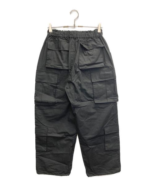 Ballsy.Brothers（ボールジーブラザーズ）Ballsy.Brothers (ボールジーブラザーズ) 6 pocket military cargo pants ブラック サイズ:Lの古着・服飾アイテム