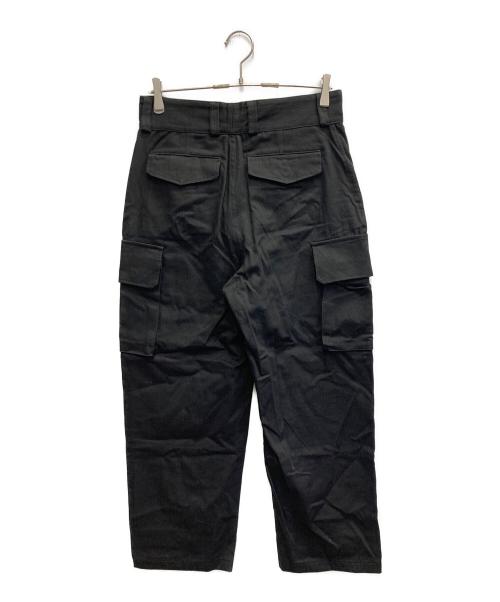 meltum（メルタム）meltum (メルタム) カーゴパンツ ブラック サイズ:3の古着・服飾アイテム
