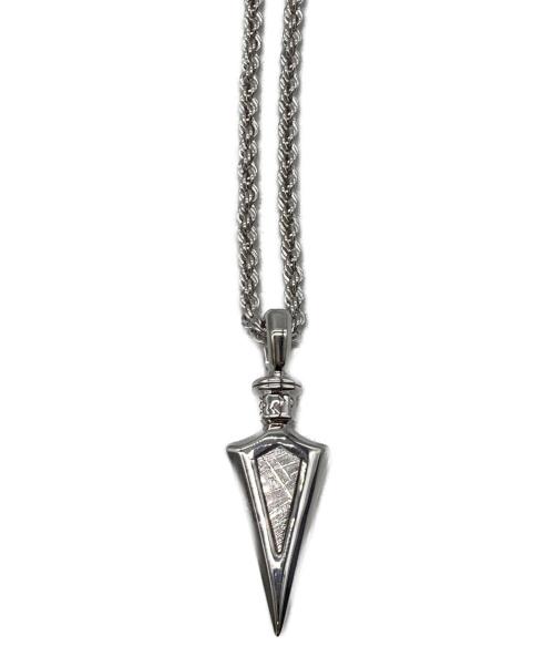 AWNL（オールウィニードイズラブ）AWNL (オールウィニードイズラブ) Rune Arrowhead Necklace Meteorite 矢じり 隕石 ネックレス シルバーの古着・服飾アイテム