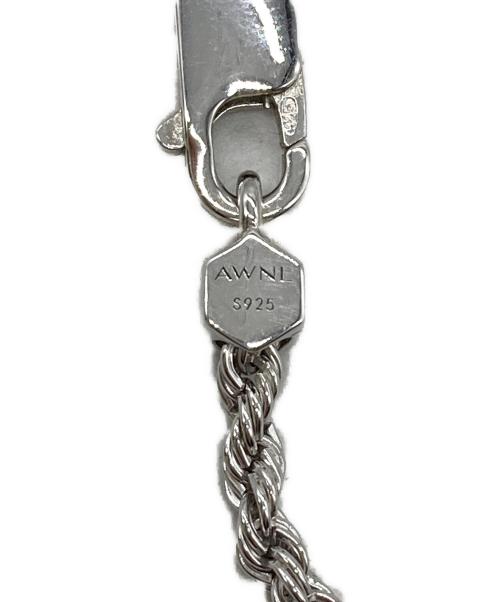 AWNL（オールウィニードイズラブ）AWNL (オールウィニードイズラブ) Rune Arrowhead Necklace Meteorite 矢じり 隕石 ネックレス シルバーの古着・服飾アイテム