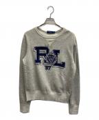 POLO RALPH LAURENポロ・ラルフローレン）の古着「RL-67 College Sweat Shirts」｜グレー