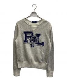 POLO RALPH LAUREN（ポロ・ラルフローレン）の古着「RL-67 College Sweat Shirts」｜グレー