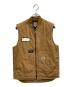 CarHartt（カーハート）の古着「15AW ダックベスト」｜ブラウン