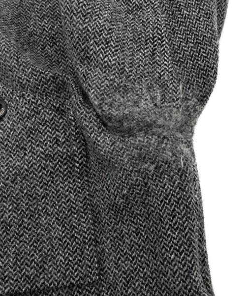 PENDLETON（ペンドルトン）PENDLETON (ペンドルトン) Hysteric Glamour (ヒステリックグラマー) ヘリンボーン織コラボ長袖シャツ グレー サイズ:Mの古着・服飾アイテム
