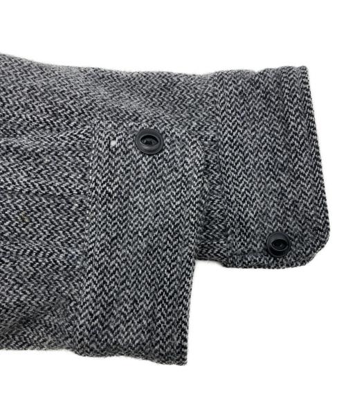 PENDLETON（ペンドルトン）PENDLETON (ペンドルトン) Hysteric Glamour (ヒステリックグラマー) ヘリンボーン織コラボ長袖シャツ グレー サイズ:Mの古着・服飾アイテム