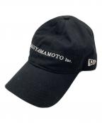 YOHJI YAMAMOTO×New Eraヨウジヤマモト×ニューエラ）の古着「キャップ」｜ブラック