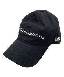 YOHJI YAMAMOTO×New Era（ヨウジヤマモト×ニューエラ）の古着「キャップ」｜ブラック