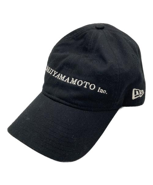 YOHJI YAMAMOTO（ヨウジヤマモト）YOHJI YAMAMOTO (ヨウジヤマモト) New Era (ニューエラ) キャップ ブラック サイズ:FREEの古着・服飾アイテム