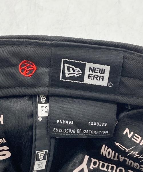 YOHJI YAMAMOTO（ヨウジヤマモト）YOHJI YAMAMOTO (ヨウジヤマモト) New Era (ニューエラ) キャップ ブラック サイズ:FREEの古着・服飾アイテム