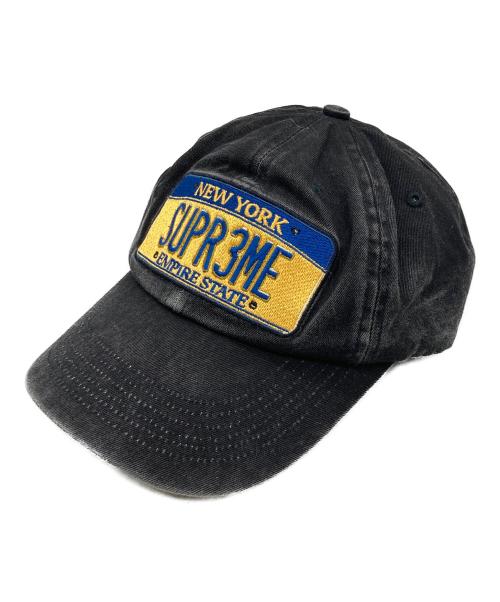 SUPREME（シュプリーム）Supreme (シュプリーム) 25SS License plate 6-panel cap グレーの古着・服飾アイテム