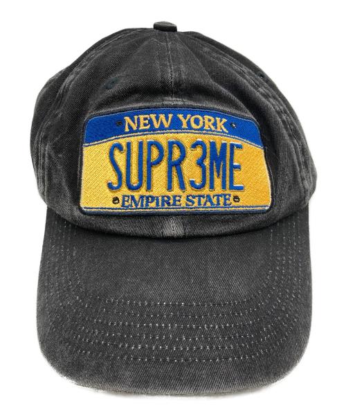 SUPREME（シュプリーム）Supreme (シュプリーム) 25SS License plate 6-panel cap グレーの古着・服飾アイテム