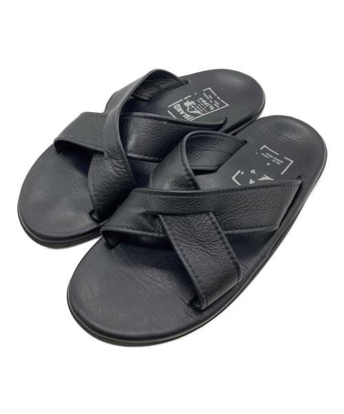 ISLAND SLIPPER（アイランドスリッパ）ISLAND SLIPPER (アイランドスリッパ) リゾートサンダル ブラック サイズ:9の古着・服飾アイテム