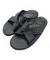 ISLAND SLIPPER（アイランドスリッパ）の古着「リゾートサンダル」｜ブラック