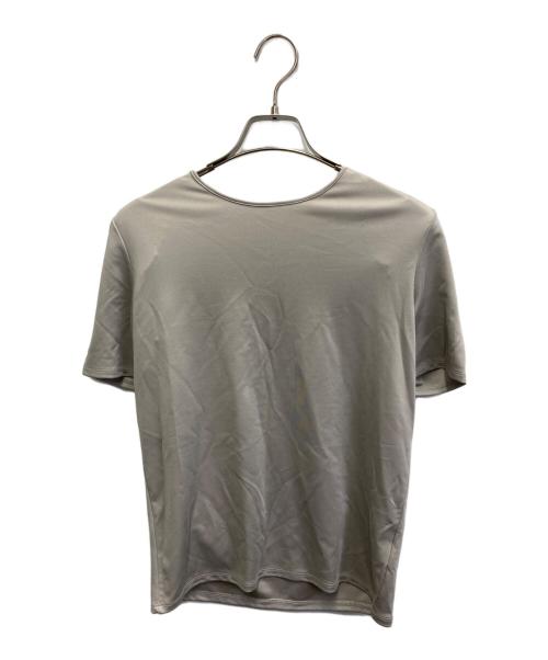 anuans（アニュアンス）anuans (アニュアンス) グロッシーカットトップス グレー サイズ:FREEの古着・服飾アイテム