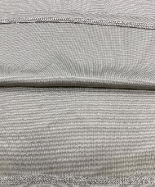 anuans（アニュアンス）anuans (アニュアンス) グロッシーカットトップス グレー サイズ:FREEの古着・服飾アイテム