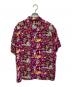Sun Surf (サンサーフ) RAYON HAWAIIAN SHIRT TORCH FISHERMAN パープル サイズ:L：9000円
