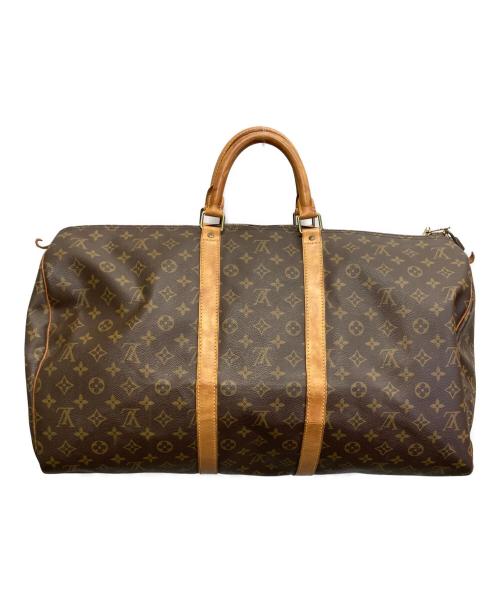 LOUIS VUITTON（ルイ ヴィトン）LOUIS VUITTON (ルイ ヴィトン) トラベルバッグ/キーポル55 ブラウン サイズ:55の古着・服飾アイテム