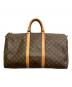 LOUIS VUITTON（ルイ ヴィトン）の古着「トラベルバッグ/キーポル55」｜ブラウン