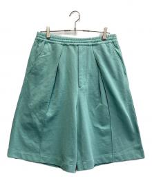 MAISON SPECIAL（メゾンスペシャル）の古着「Prime-Wide Sweat Shorts」｜グリーン