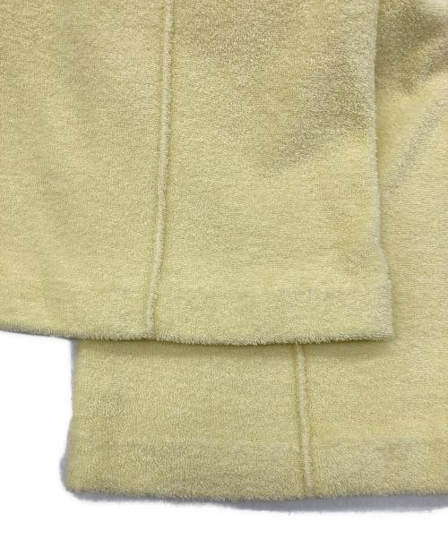AURALEE（オーラリー）AURALEE (オーラリー) COTTON NYLON PILE PANTS イエロー サイズ:5の古着・服飾アイテム
