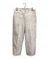 ANATOMICA（アナトミカ）の古着「26SS BJ PANTS / COUTIL COTTON」｜ピンク×ホワイト