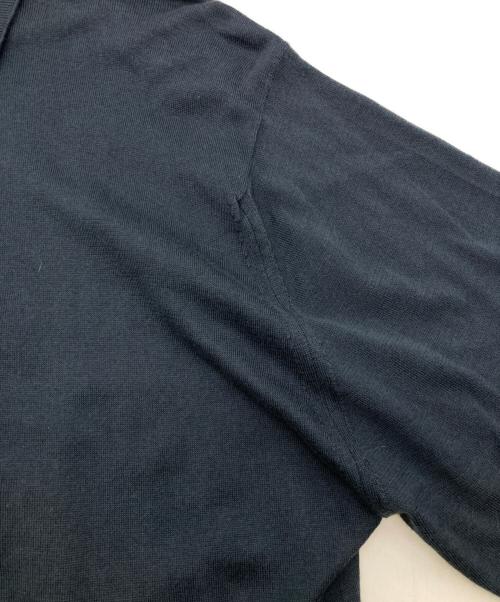 JOHN SMEDLEY（ジョンスメドレー）JOHN SMEDLEY (ジョンスメドレー) FOLKE シーアイランドコットン 30ゲージ ニットシャツ ネイビー サイズ:Mの古着・服飾アイテム