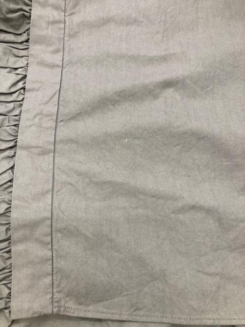 Toujours（トゥジュー）Toujours (トゥジュー) コットントリプルヤーンツイルシャツ カーキ サイズ:2の古着・服飾アイテム
