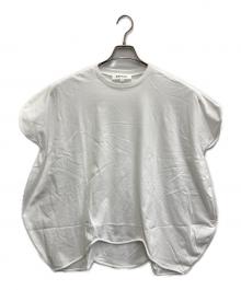 ENFOLD（エンフォルド）の古着「SCALLOP WIDE T-SHIRT」｜ホワイト