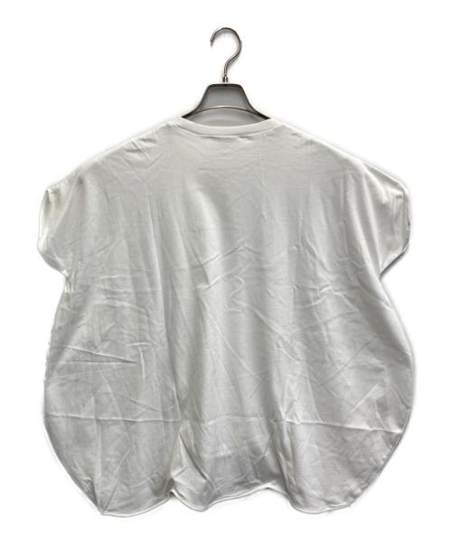 ENFOLD（エンフォルド）ENFOLD (エンフォルド) SCALLOP WIDE T-SHIRT ホワイト サイズ:38の古着・服飾アイテム