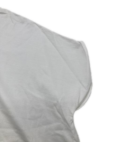 ENFOLD（エンフォルド）ENFOLD (エンフォルド) SCALLOP WIDE T-SHIRT ホワイト サイズ:38の古着・服飾アイテム
