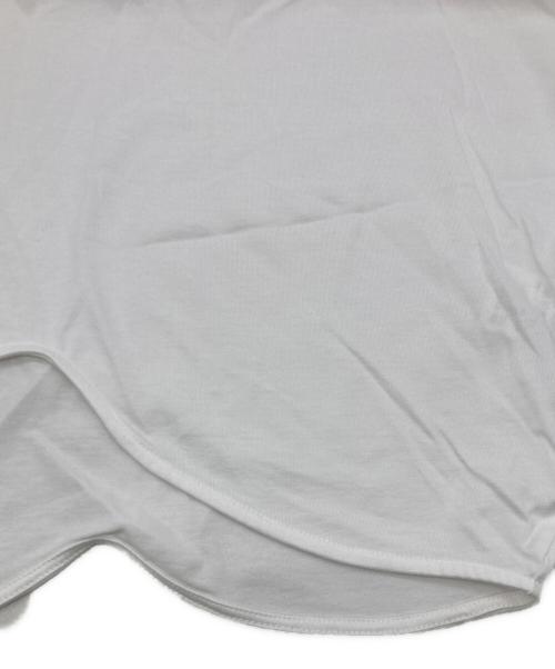 ENFOLD（エンフォルド）ENFOLD (エンフォルド) SCALLOP WIDE T-SHIRT ホワイト サイズ:38の古着・服飾アイテム