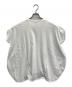 ENFOLD (エンフォルド) SCALLOP WIDE T-SHIRT ホワイト サイズ:38：12000円